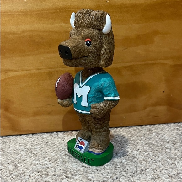 Rare Marshall Thundering Herd MARCO Mascot Bobblehead - Picture 7 of 7